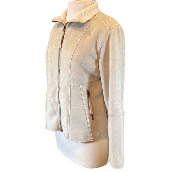 Chico's Faux Suede Jacket - Picture 2 of 7